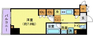 グランドコンシェルジュ新御徒町アジールコートの物件間取画像